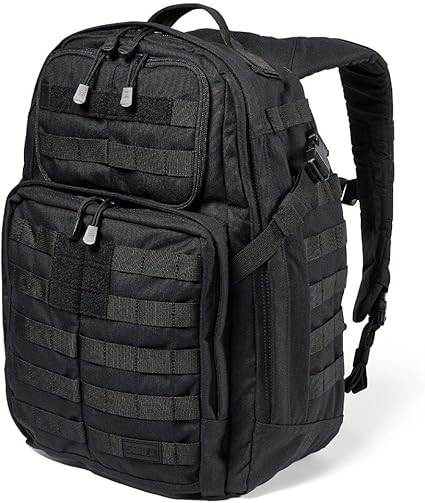 5.11 Tactical Backpack, RUSH 24 2.0 Military Survival Molle Back Pack with Laptop Compartment, 37L, Style 56563ABR/56564ABR